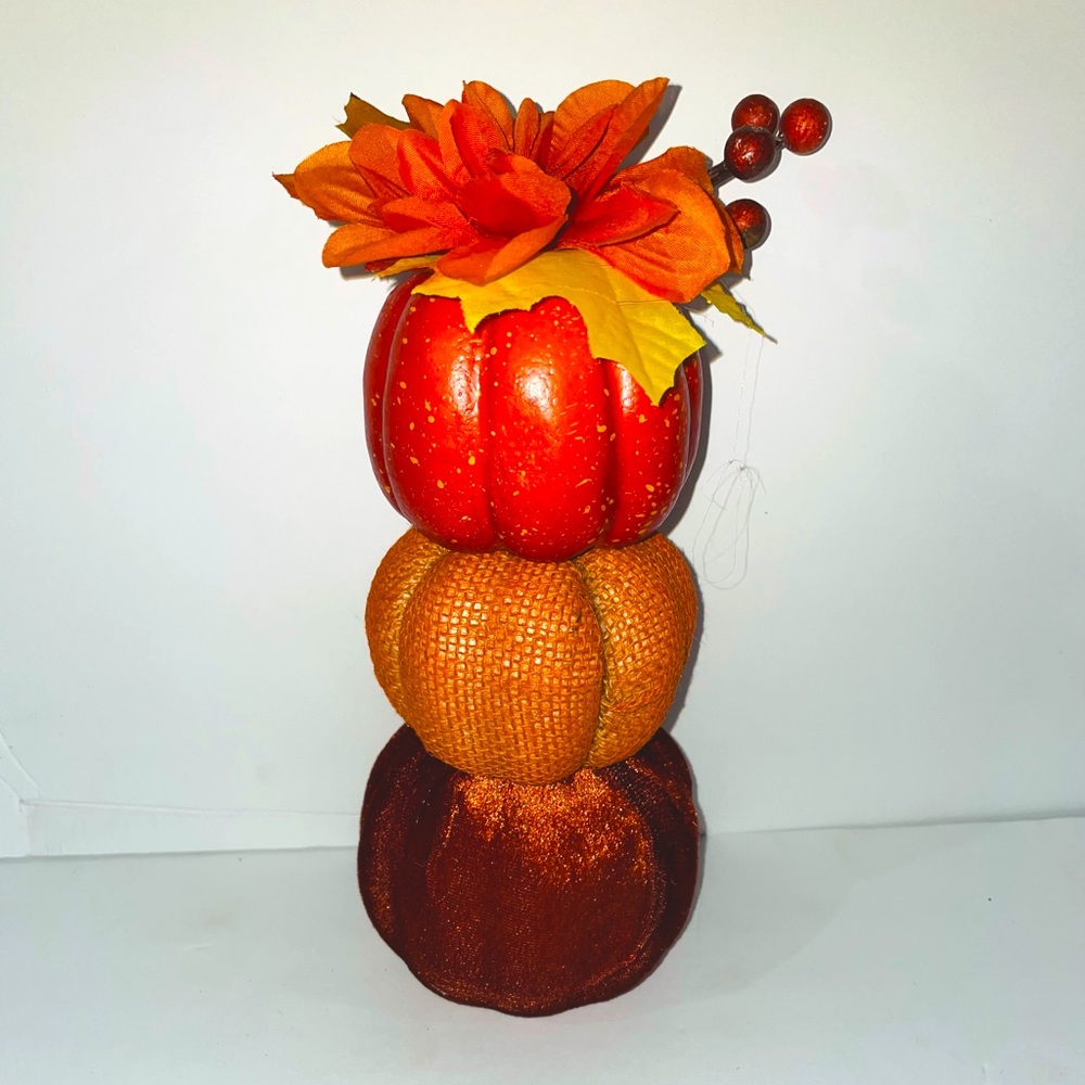 Fall Pumpkin Topiary